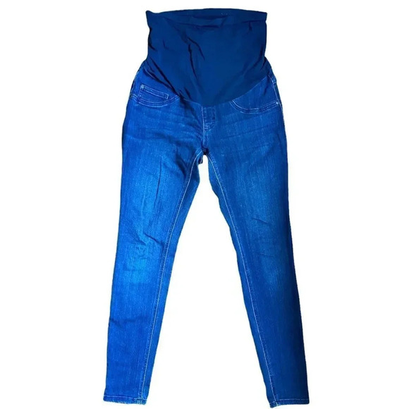 Motherhood Maternity Denim - Motherhood Maternity | Indigo Blue Dark Wash Jeggings (S)